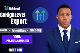 build gohighlevel website, forms, surveys and ghl automation