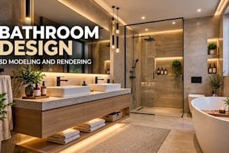 do bathroom design bathroom remodeling 3d rendering and 3d floor plan kradim