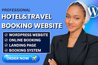 design a wordpress hotel booking and tour website