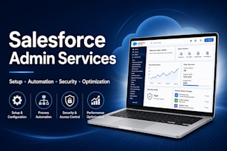 be your expert salesforce admin for configuration, automation, and support