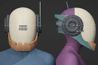 fix resize and split cosplay stl file for 3d priniting