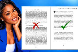 format KDP books, fix paperback interiors epubli, tredition and print ready pdfs