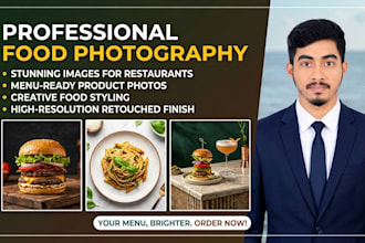 shoot professional food and product photography