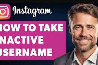 do inactive instagram username claim, fast 24hrs