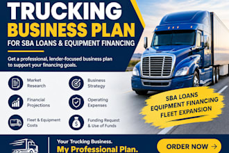 write sba trucking business plan trucking equipment loan business plan financing