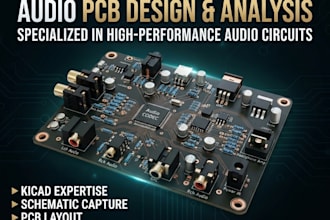 design and analyze specialized audio pcb circuits