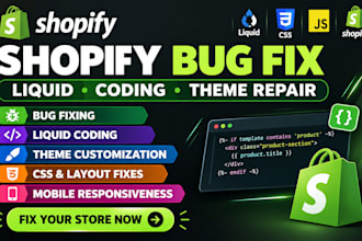 do shopify liquid shopify coding shopify bug fix shopify bug fix shopify website