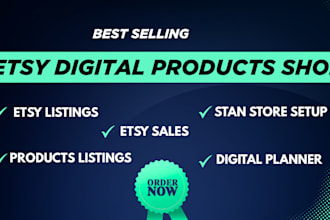 desgin etsy digital product etsy seo listings etsy digital planer etsy shop