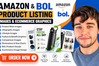 design amazon listing images bol product visuals and ecommerce graphics