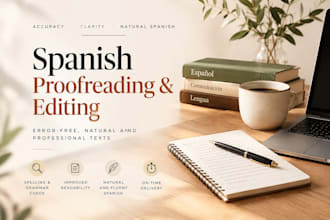 spanish proofreading and editing