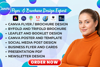 design canva flyer canva brochure design trifold leaflet canva newsletter design
