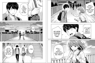draw nsfw manga illustration doujin page storyboard fanfiction and webtoon panel