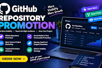 do organic github promotion