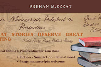 edit and proofread your manuscript