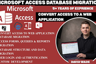 convert your ms access database into a modern web application