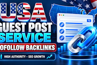 do USA guest post service with dofollow backlinks