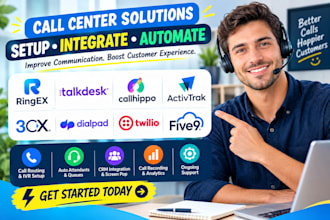 ringex talkdesk callhippo activtrak 3cx dialpad twilio five9 call center agent