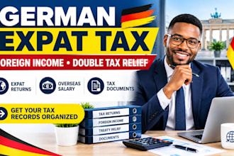 prepare your german expat tax return with foreign income and double tax relief