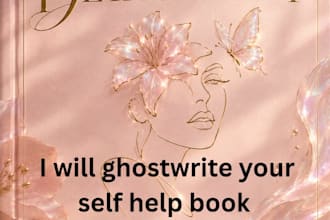 ghostwrite your self help book or ebook in your own voice
