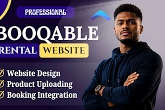 booqable rental website with booking integration for event and equipment rental
