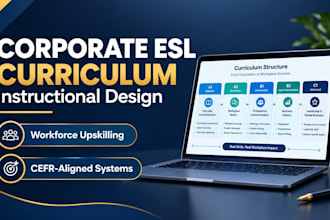 design gamified esl curriculum and digital edtech course content creation assets