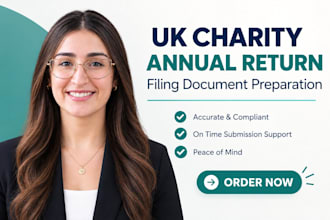 prepare your UK charity annual return and filing documents