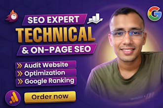 do on page and technical SEO, website audit and gsc indexing
