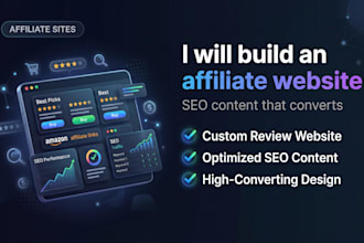 build an affiliate website with seo content that converts
