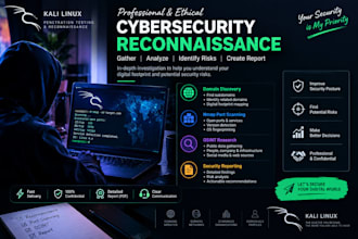 create professional kali linux reconnaissance report