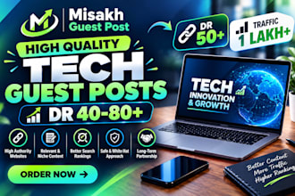 publish technology backlinks through tech guest posts