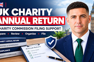 prepare your UK charity annual return and compliance filing