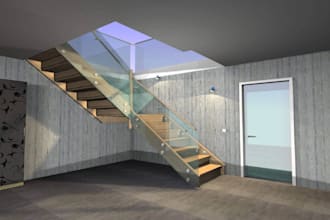 design custom stairs and staircases with realistic 3d rendering