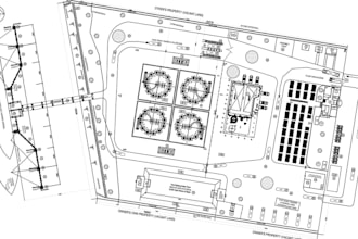 create social community master plan, car park layout design, site location plan