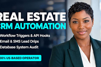 set up and automate your real estate CRM workflows