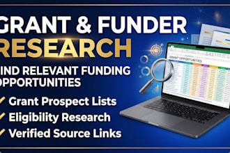 research grants, funders, and funding opportunities