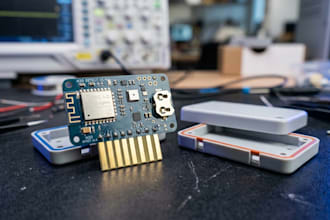 design wireless water leak detector and smart sensor pcb