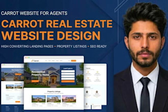 design your investor carrot real estate website custom property pages template