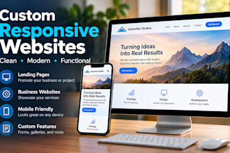 build or improve a modern responsive website