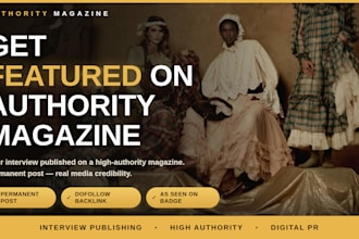 publish article or interview on high authority magazine