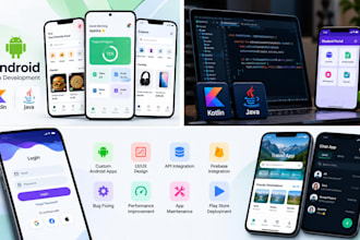 develop a simple android app in kotlin or java