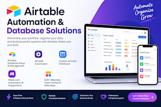 airtable automation airtable database interface make com softr