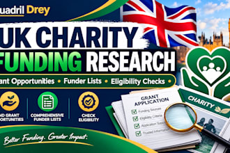 research UK charity grants and funding opportunities for your nonprofit