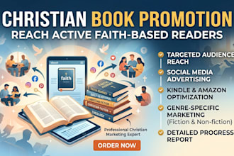 market and promote your christian book to active christian rearders