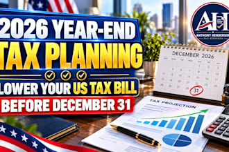 do your year end tax planning to maximize deductions and cut your 2026 US taxes