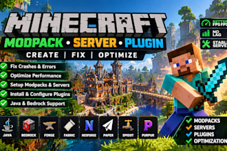 create a game modding minecraft