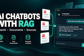 integrate openai and build rag chatbots for your web app