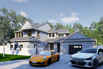 create photorealistic outdoor renders and landscape designs