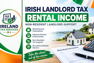 non resident landlord, rental income, ireland tax, landlord tax and tax return