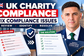 fix UK charity compliance and charity commission issues
