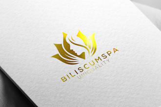 make minimalist luxury business logo design
